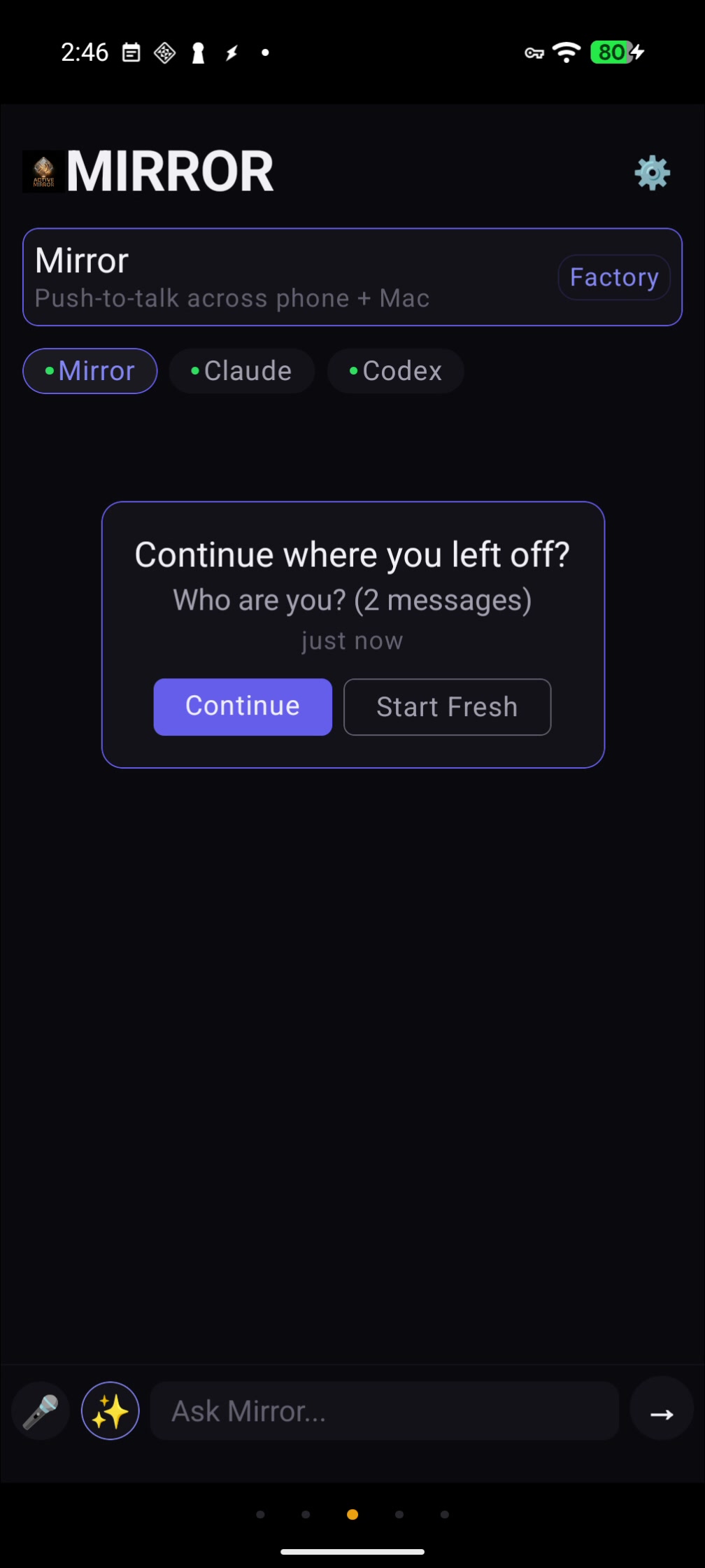 Mobile Continuity